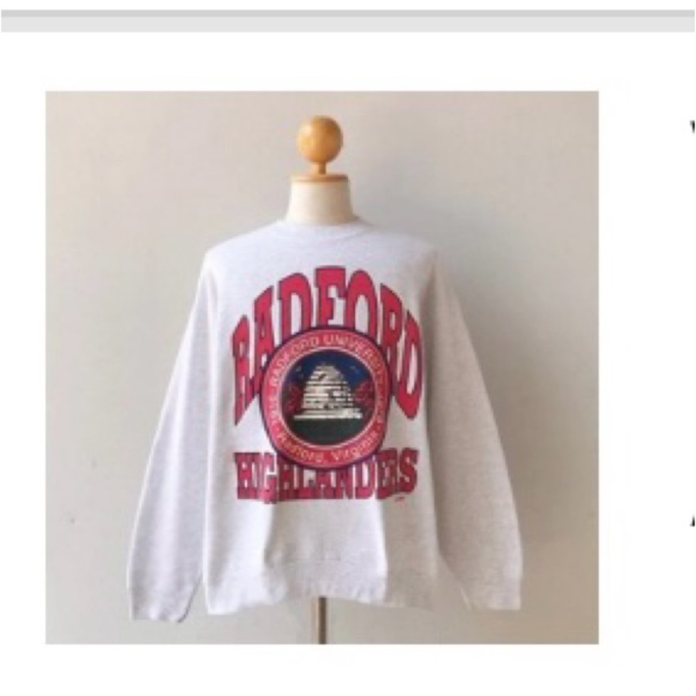 Vintage Radford University Highlanders Sweatshirt
